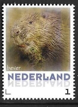 Persoonlijke zegel, Zoogdieren, Bever, postfris, Ophalen of Verzenden, Postfris