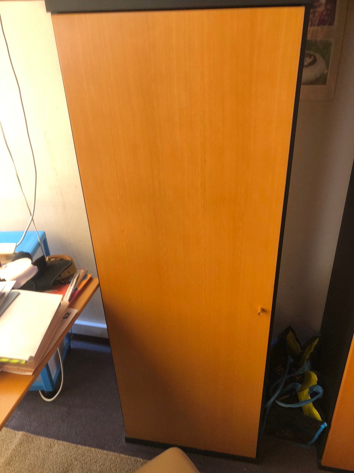 Kast met planken, Huis en Inrichting, Kasten | Roldeurkasten en Archiefkasten, Ophalen, Gebruikt, 100 tot 150 cm, 50 tot 100 cm
