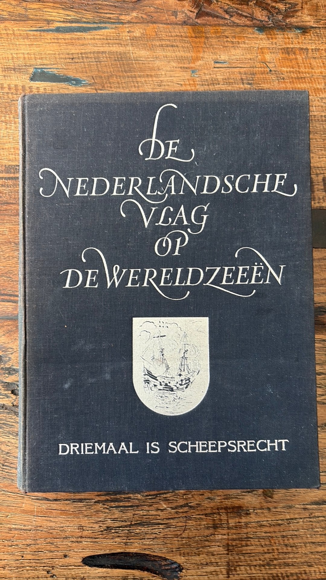 De Nederlandsche Vlag op Wereldzeeën - Driemaal is …, Ophalen of Verzenden, Gebruikt, Boek of Tijdschrift