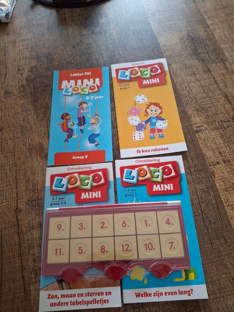 Nieuw  mini loco boekjes met doos, Kinderen en Baby's, Speelgoed | Educatief en Creatief, Ophalen of Verzenden, Nieuw