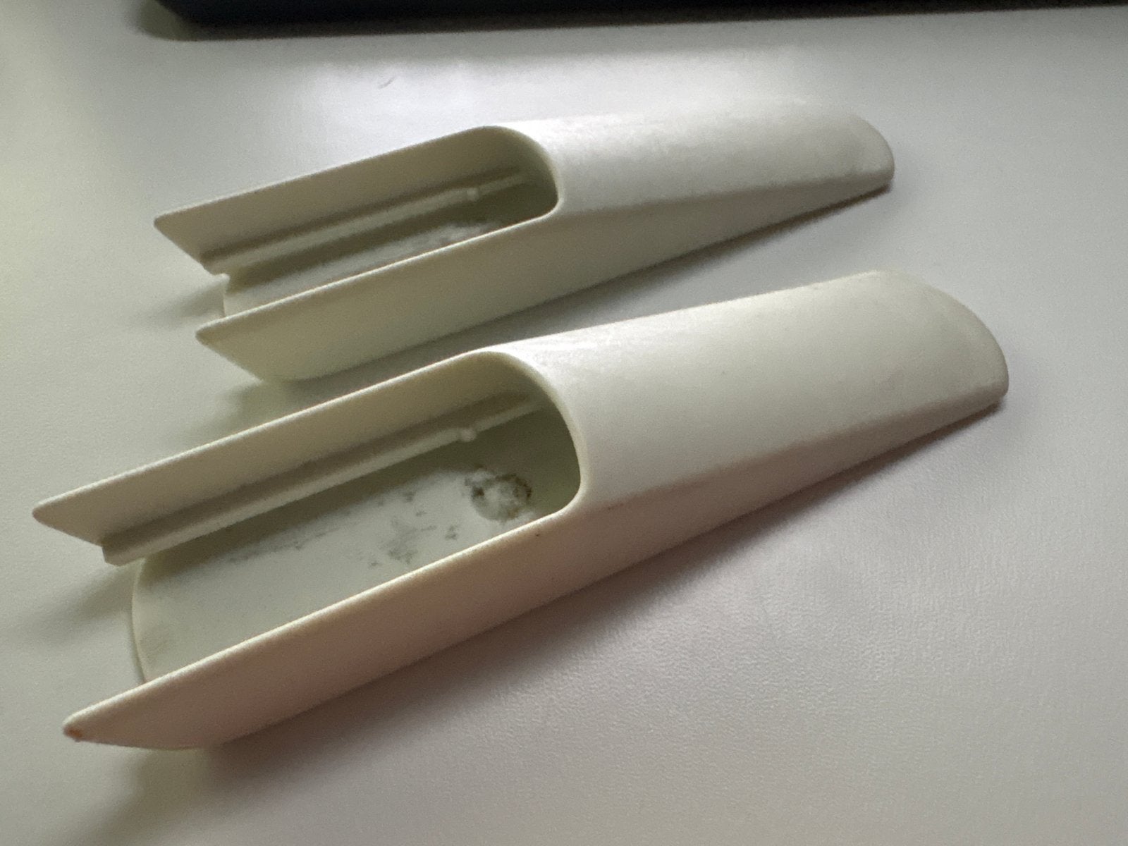Gebruikte witte Stokke Tripp Trapp extended gliders V2/V3, Ophalen of Verzenden, Gebruikt, Overige typen