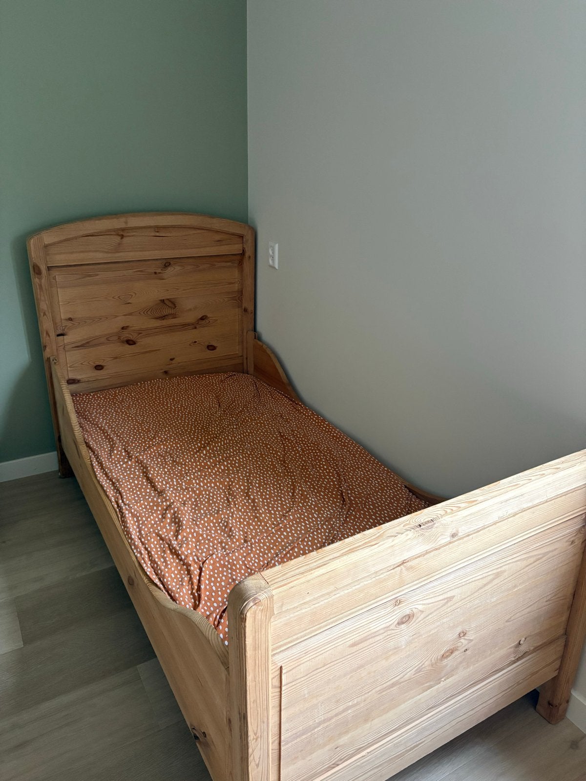 Bed kajuit vintage 180x90 inclusief matras, Huis en Inrichting, Ophalen, Gebruikt, 90 cm, Eenpersoons