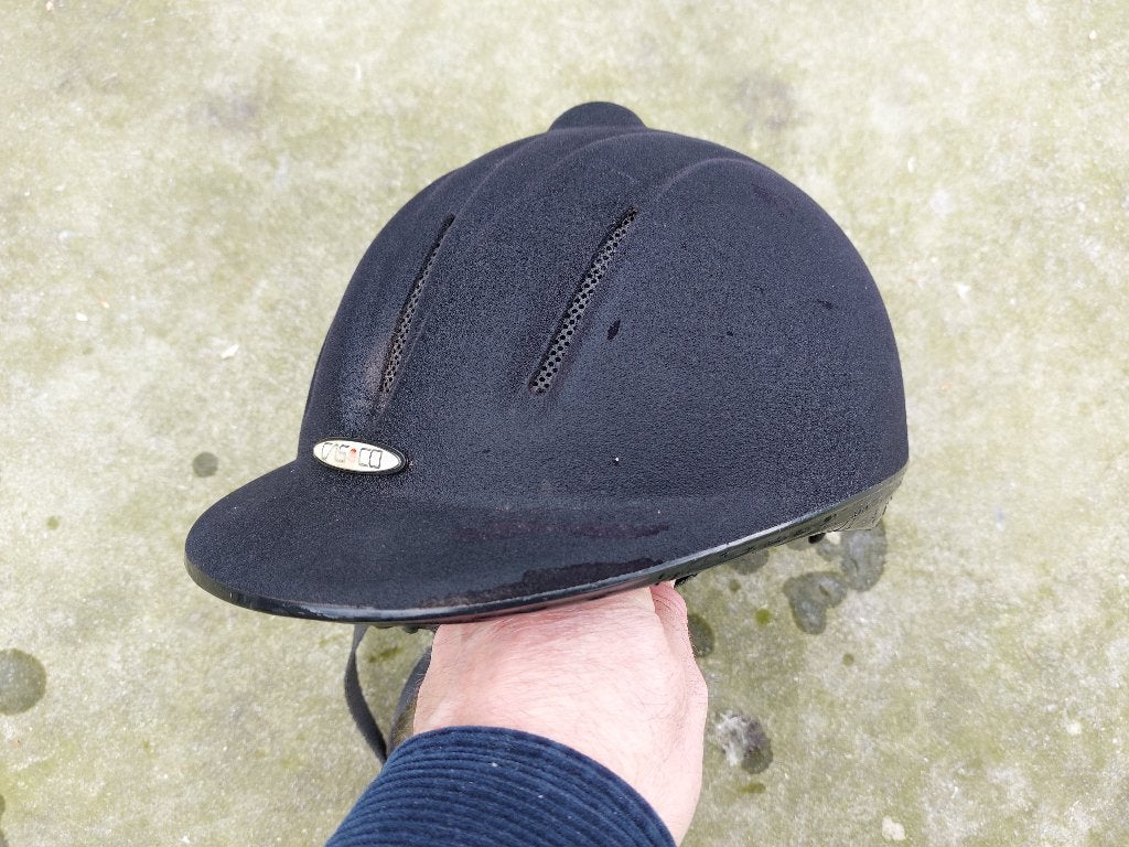 Verstelbare cap merk Casco CE keurmerk EN 1384. 54 – 57 cm., Dieren en Toebehoren, Paardrijkleding, Dressuur, Overige merken, Kinderen