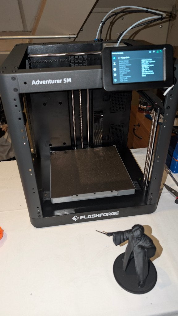 Flashforge Adventurer 5M 3D-printer (incl. filament), Ophalen, Ingebouwde Wi-Fi, Flashforge, Zo goed als nieuw