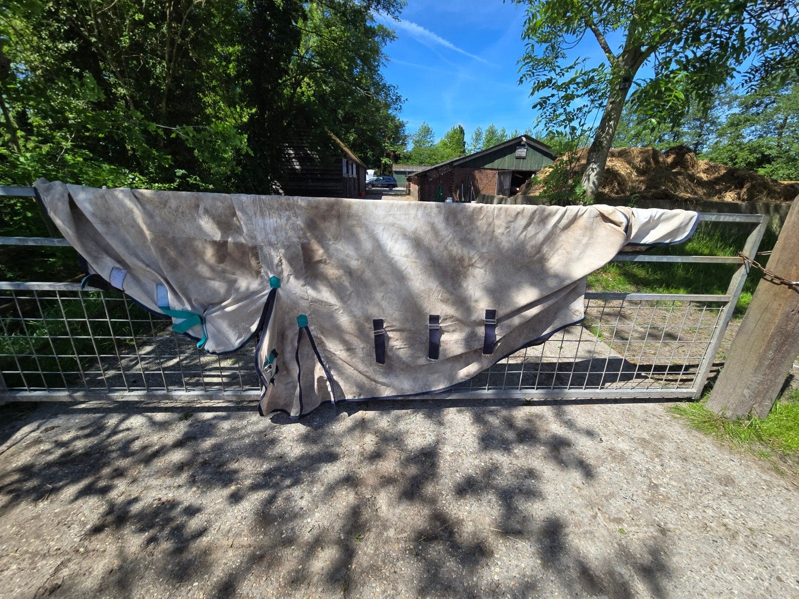 Shires exceemdeken paard, maat 155/206 cm, Gebruikt, Overige merken, Overige typen, Ophalen of Verzenden