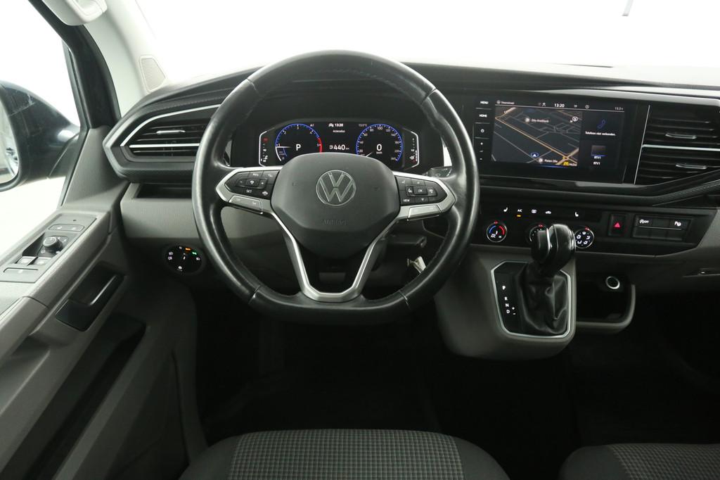 Volkswagen Transporter 2.0 TDI L2H1 204PK | Aut. | Virtual |, Auto's, Bestelauto's, Stof, Gebruikt, Euro 6, 4 cilinders
