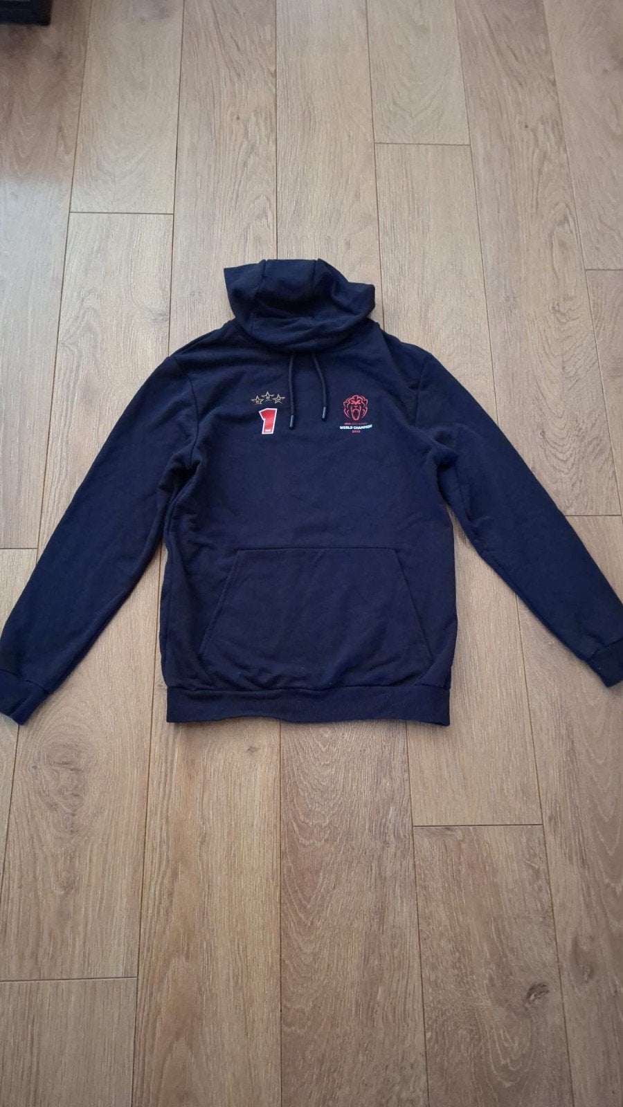 Hoodie van Max Verstappen, Ophalen of Verzenden, Zo goed als nieuw, Overige maten, Blauw