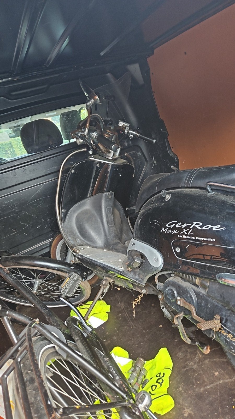 scooter te koop met werk blauwkenteken, Fietsen en Brommers, Brommeronderdelen | Scooters, Ophalen, Gebruikt, Overige typen, Overige merken
