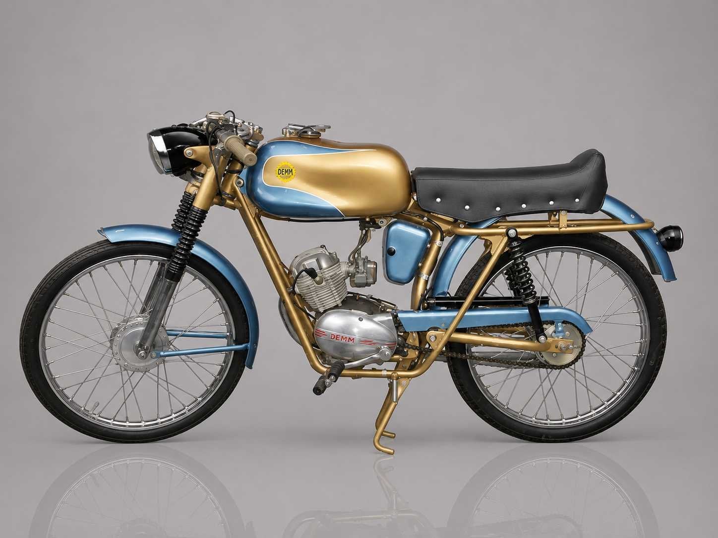 1957 Demm 50cc Moped #1 | Italian Classic Moped, Overige merken, Overige carrosserieën, Overige brandstoffen, Bedrijf