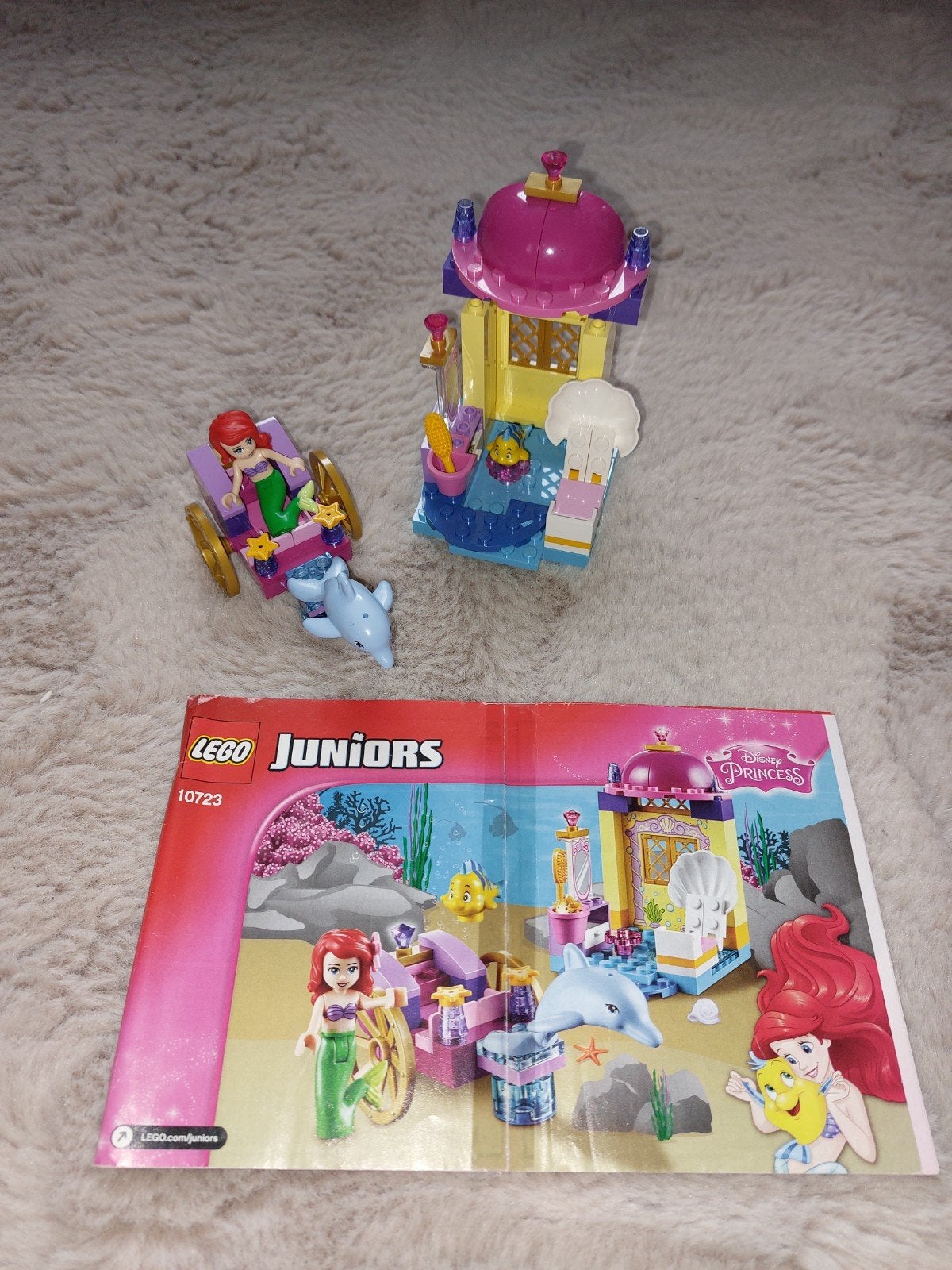 Disney lego juniors kleine zeemeermin 10723, Ophalen of Verzenden