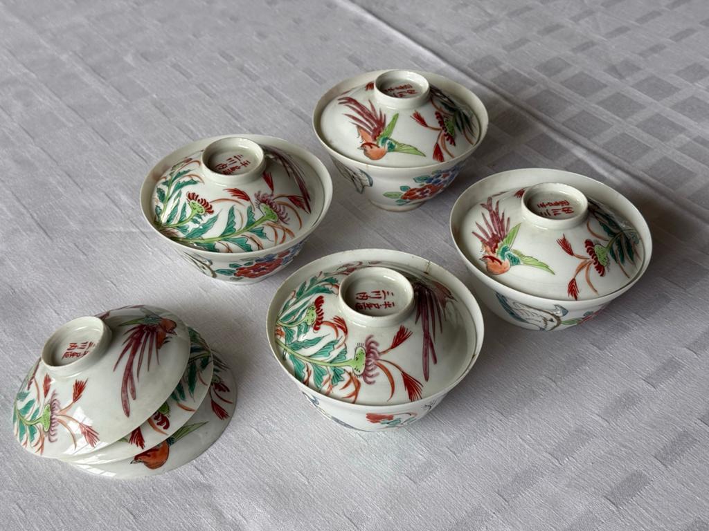Antiek Japans eierschaal porselein, Meiji periode, Antiek en Kunst, Antiek | Porselein, Ophalen