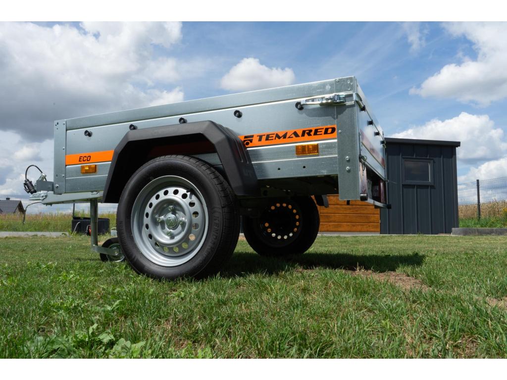 Temared ECO 750kg bakaanhanger met kanteldissel 201x106