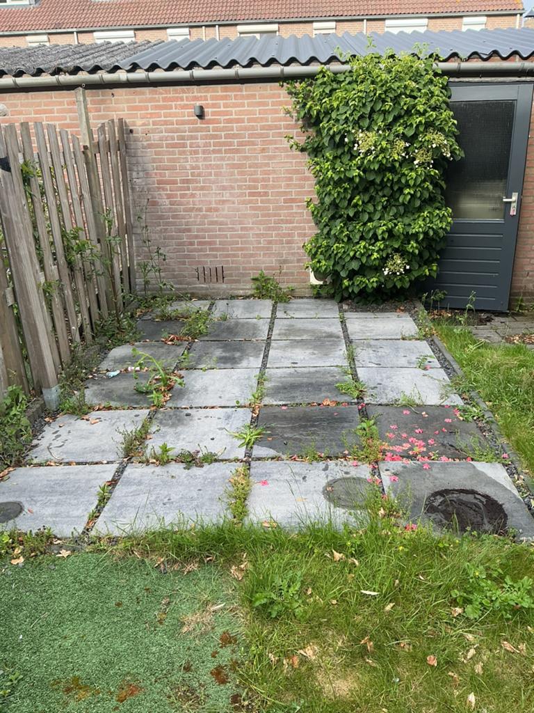 60x60 terrastegels 25 stuks, Tuin en Terras, Tegels en Klinkers, Ophalen, Gebruikt, 5 tot 10 m², Beton