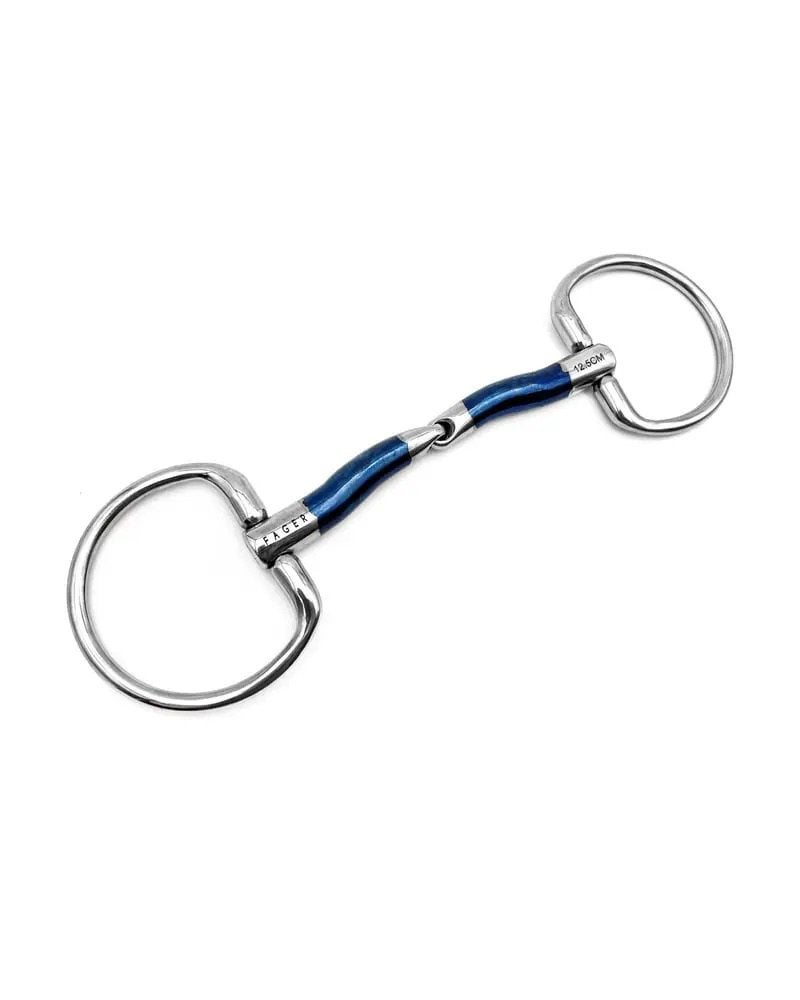 Fager gustav sweet iron bit 13,4 14mm, Dieren en Toebehoren, Paarden en Pony's | Hoofdstellen en Tuigage, Ophalen of Verzenden