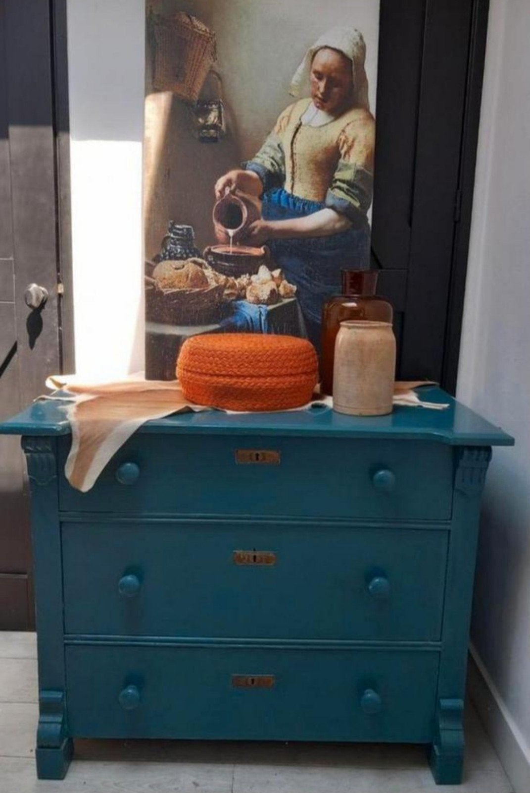 Fraaie antieke ladenkast, Huis en Inrichting, Kasten | Ladekasten, Ophalen, Gebruikt, 50 tot 75 cm, 100 tot 150 cm