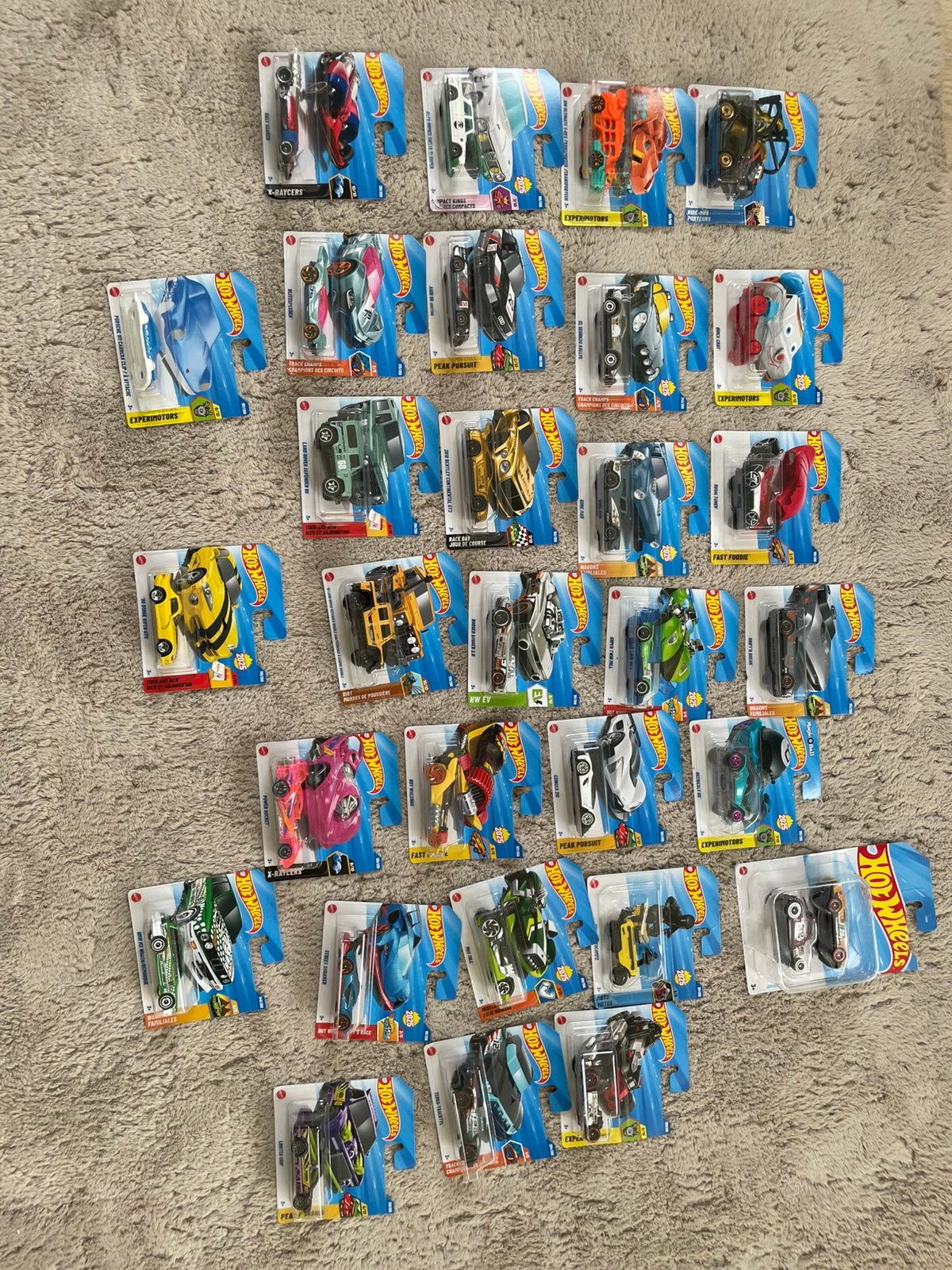 Grote partij Hot Wheels (51x) o.a. Porsche, Skyline, Ferrari, Ophalen of Verzenden, Zo goed als nieuw, Auto's