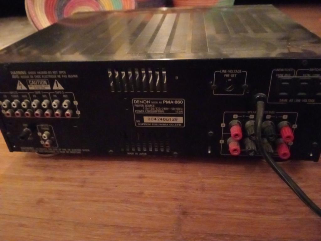 Denon PMA-860 Versterker - New Optical Class A, Ophalen