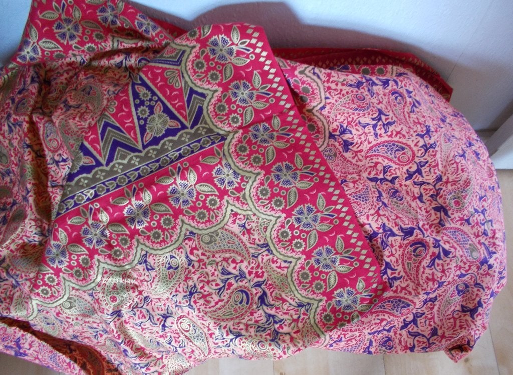 100% katoen mooi batik tafelkleed/doek, Verzenden, Geweven, Nieuw, 113 cm