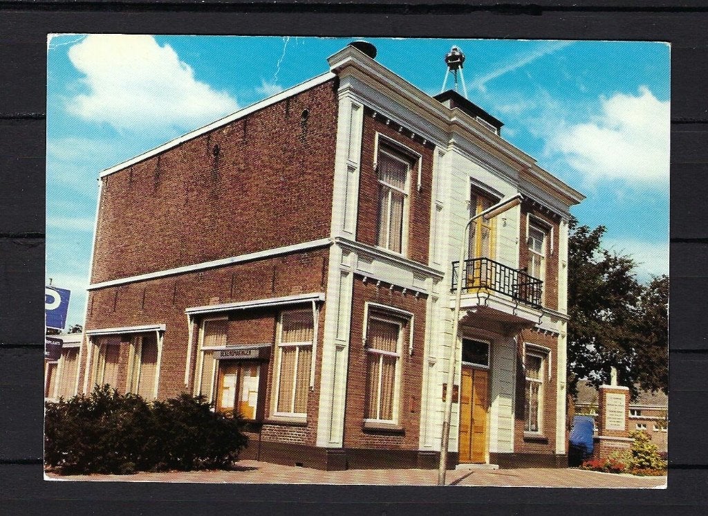 52 Zevenhuizen, Gemeentehuis, Verzamelen, Ansichtkaarten | Nederland, Ophalen of Verzenden, Ongelopen, Zuid-Holland