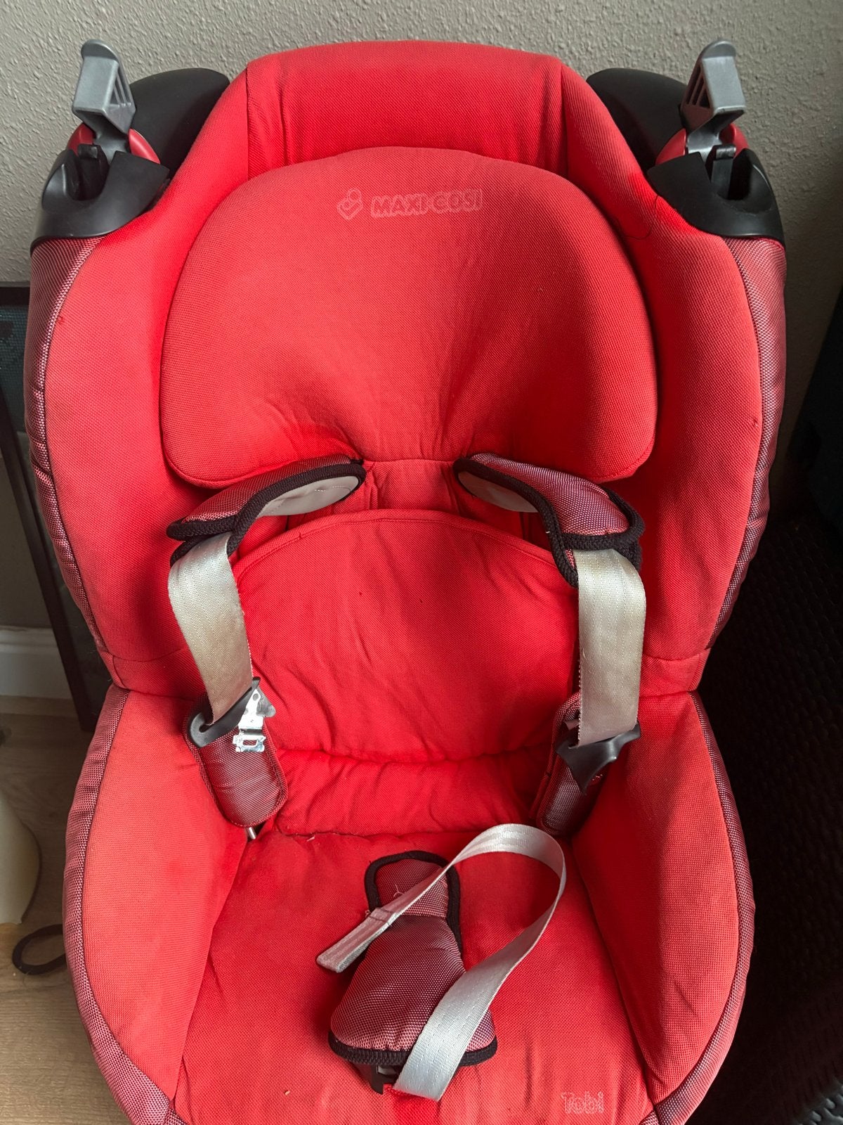 Maxi-Cosi Tobi autostoel - Rood, Ophalen, Verstelbare rugleuning, 9 t/m 18 kg, Maxi-Cosi