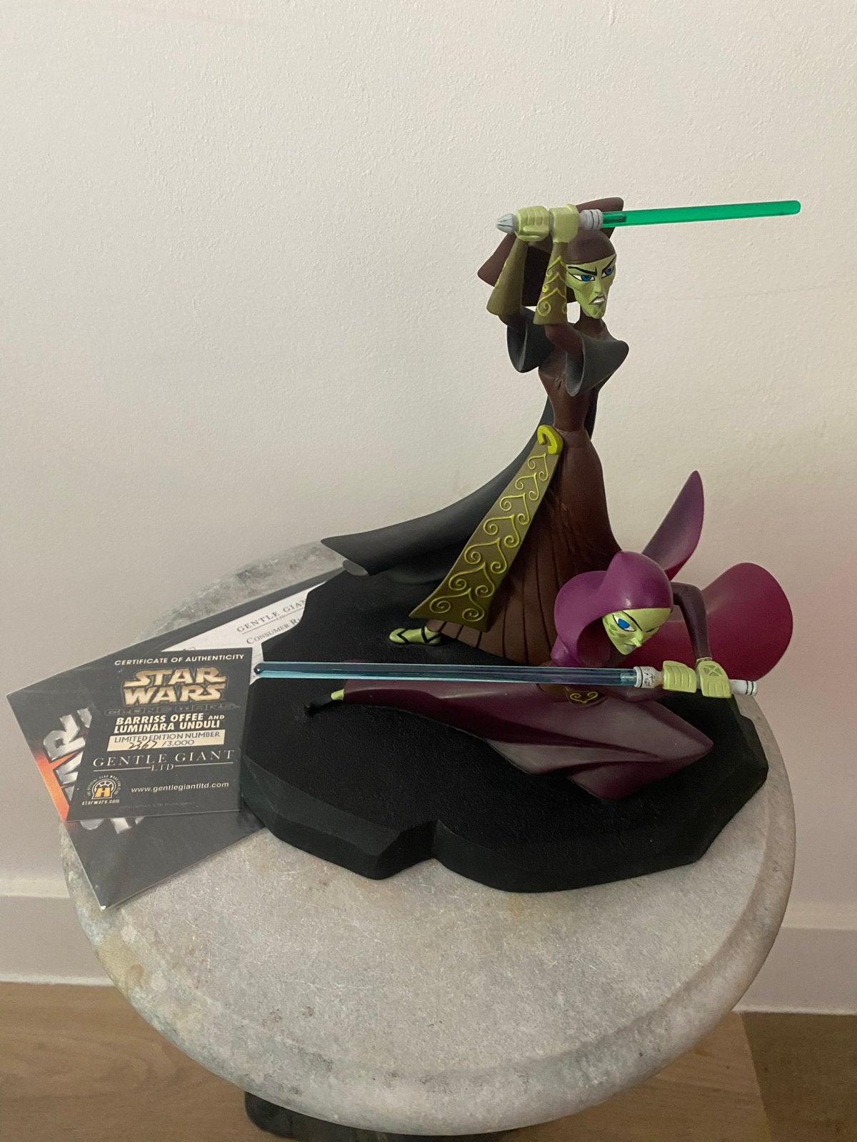 Gentle Giant - Star Wars - Barriss Offee & Luminara Unduli, Ophalen, Zo goed als nieuw