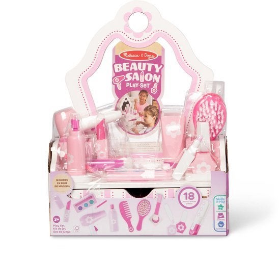 Melissa & Doug - Houten kaptafel, Nieuw, Ophalen of Verzenden, X, X