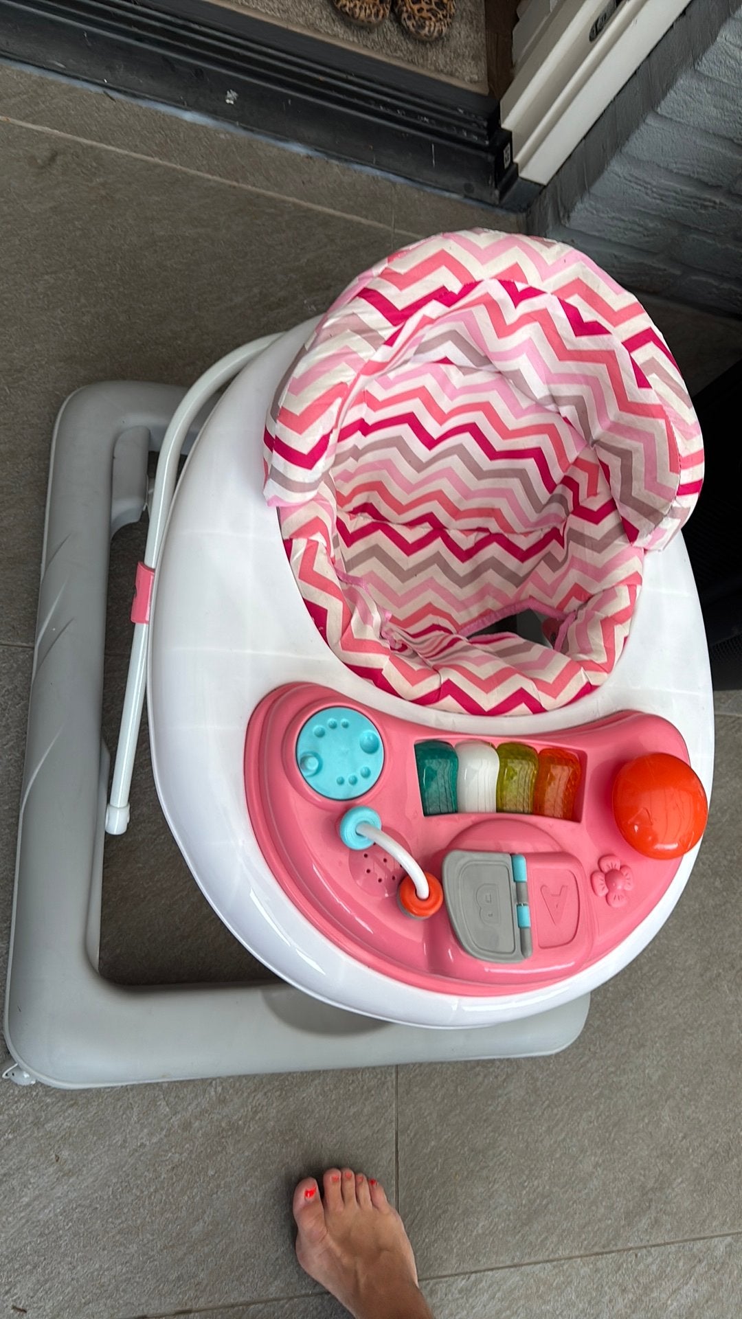 Heel net loopkarretje te koop!, Kinderen en Baby's, Speelgoed | Babyspeelgoed, Ophalen, Zo goed als nieuw, Overige typen