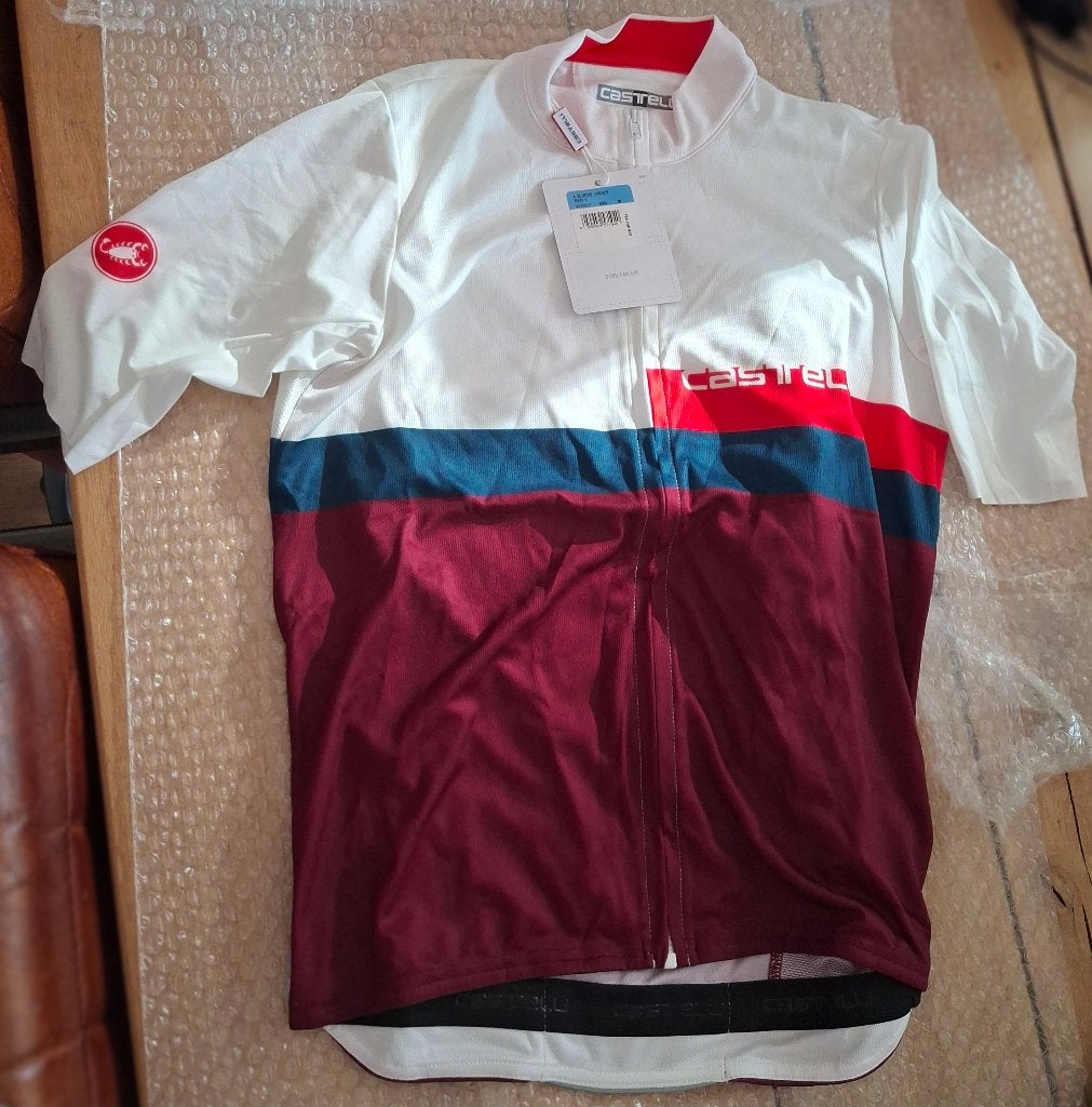 CASTELLI A Blocco Men's Jersey Shirt M Nieuw, Castelli, M, Ophalen of Verzenden, Bovenkleding