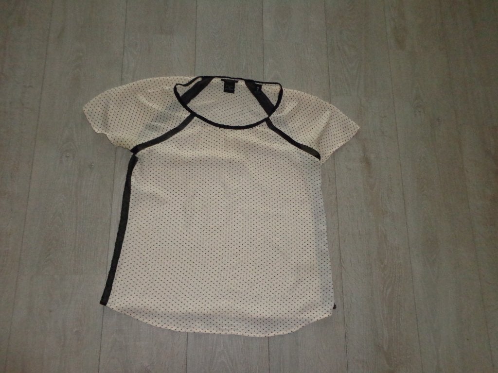 leuk damesshirt van Maison Scotch, maat 4/XL, Ophalen of Verzenden, Gedragen, Maat 46/48 (XL) of groter, Korte mouw