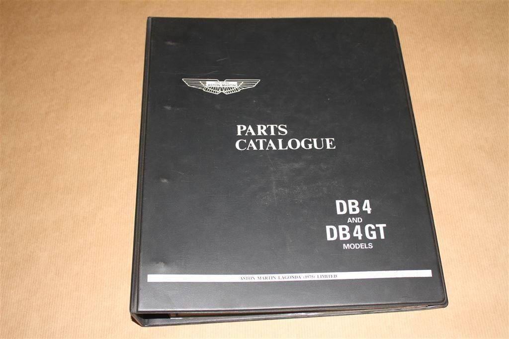 Aston Martin DB4 and DB4GT Models - Parts Catalogue 1975 !!, Ophalen of Verzenden