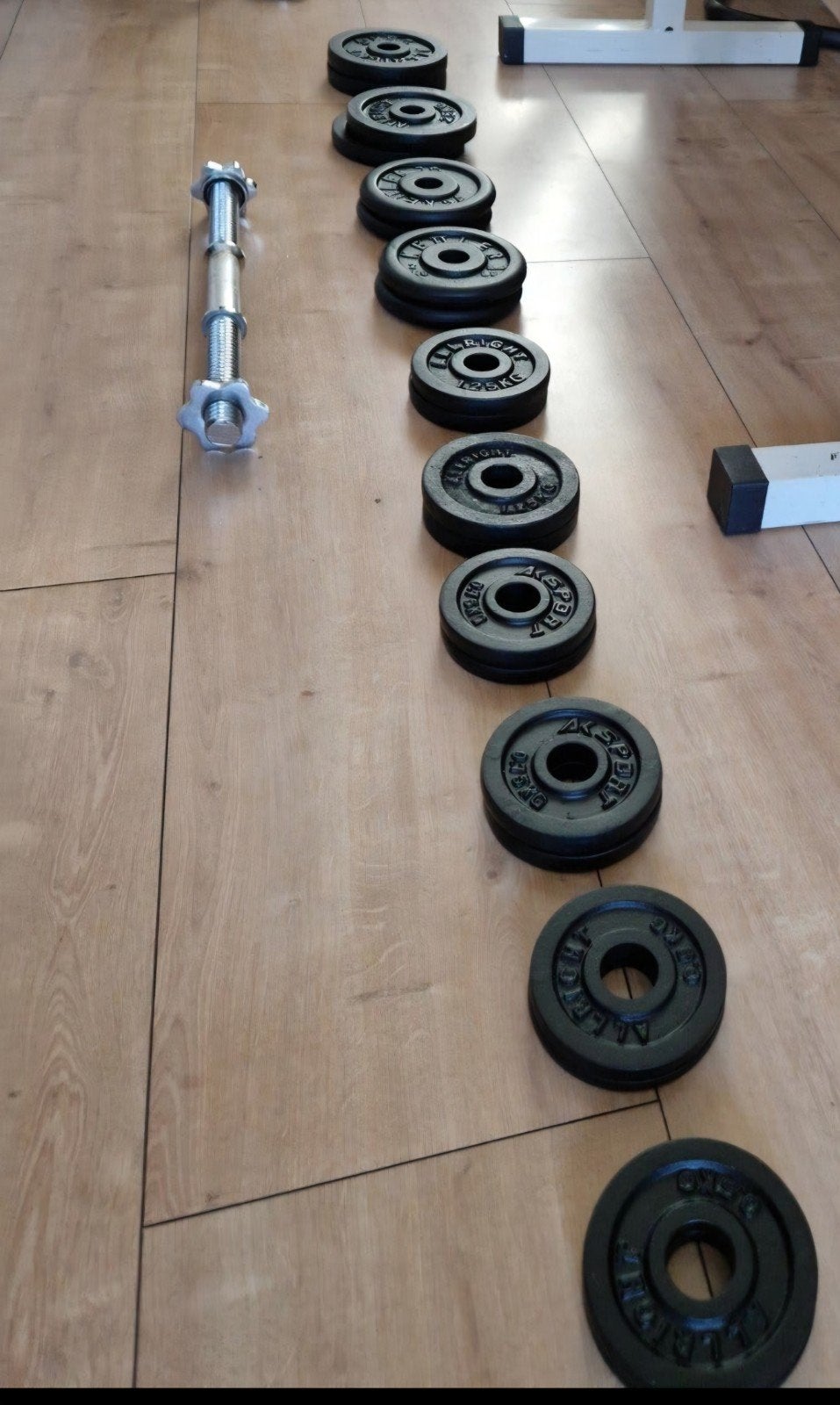 1x dumbell 28.5kg, Ophalen, Dumbbell