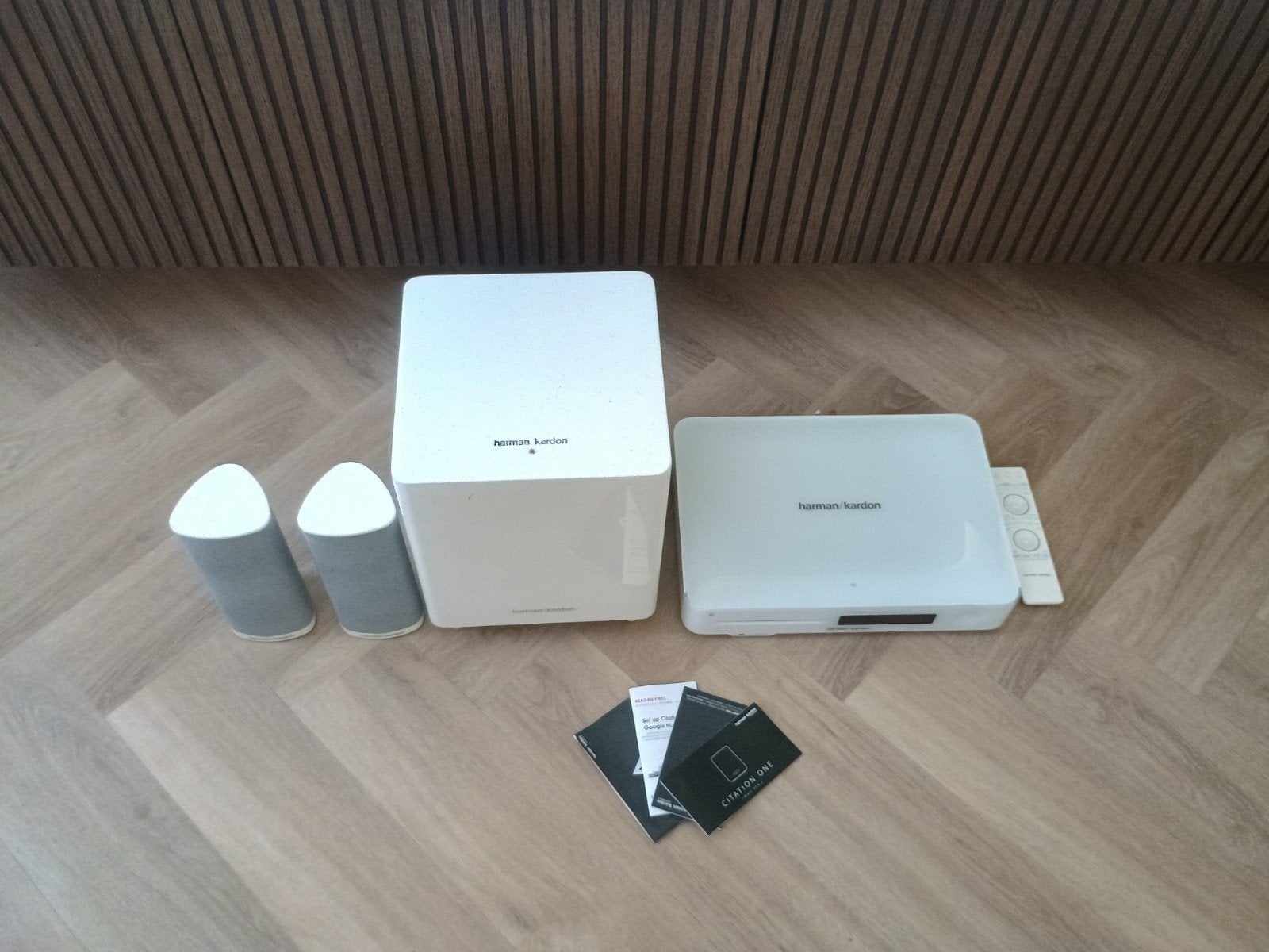 Harman Kardon BDS 280S home theater receiver + Blu-ray, Blu-ray-speler, 70 watt of meer, 5.1-systeem, Ophalen