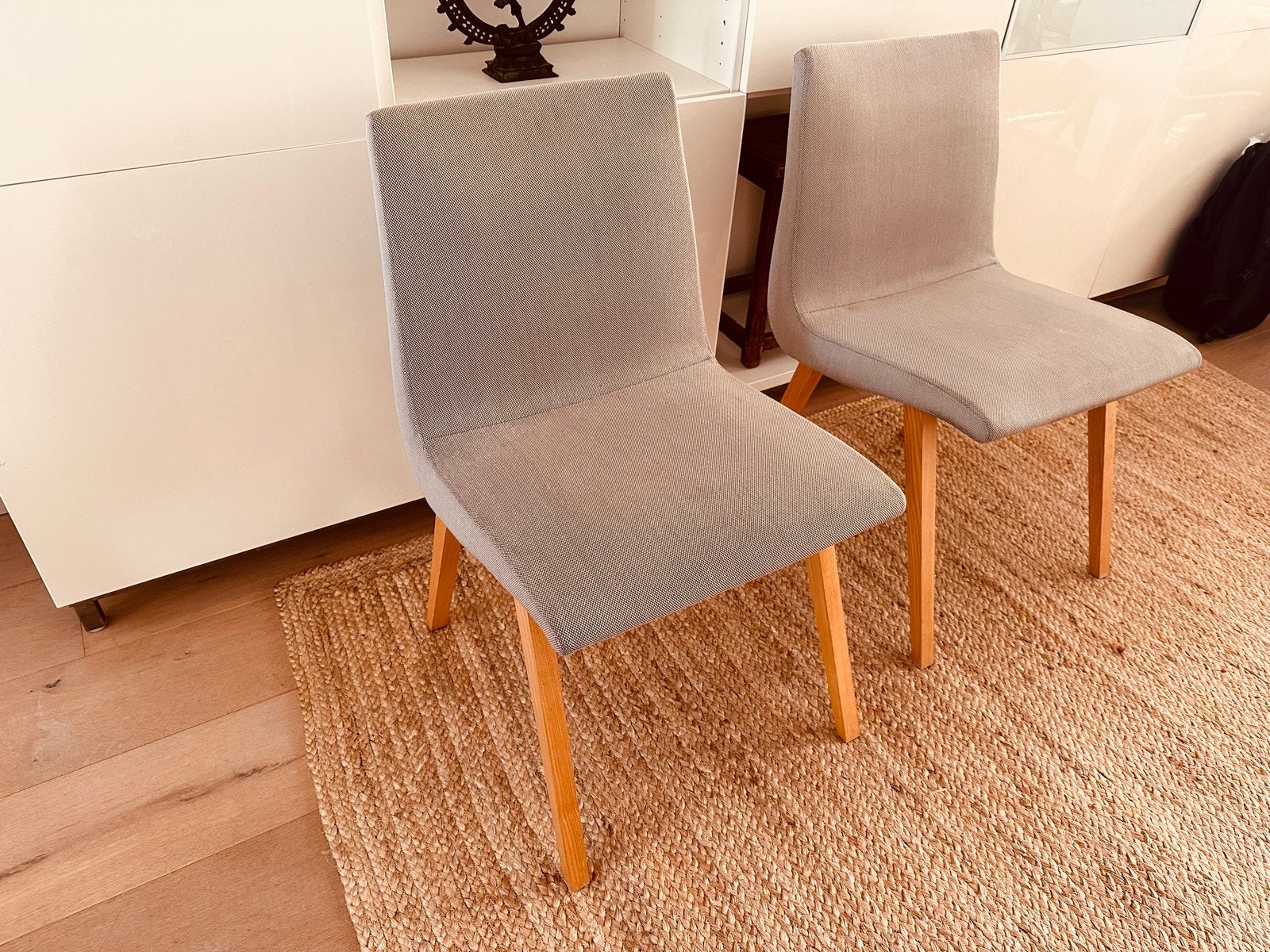 Pierre Paulin Ligne Roset stoel - Twee stuks, Ophalen, Gebruikt, Twee, Grijs