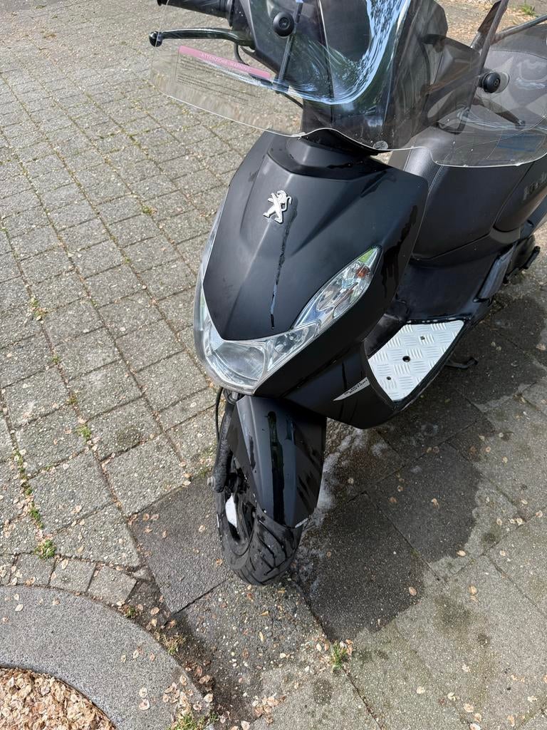 Peugeot Kisbee Black Edition - Goed onderhouden, Ophalen, Gebruikt, Overige modellen, Maximaal 45 km/u