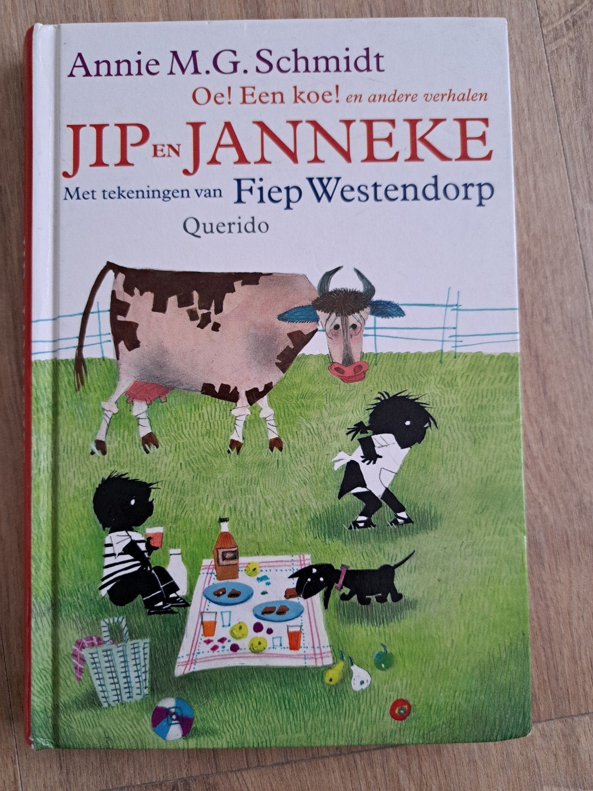 Boek Jip en Janneke oe een koe, Ophalen of Verzenden
