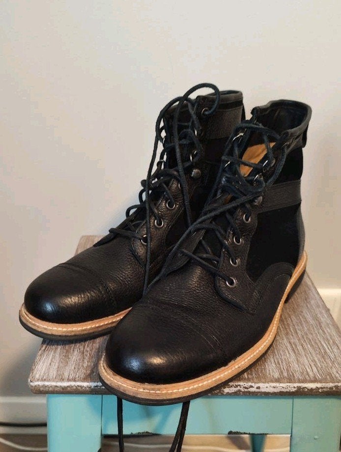 Mooie zwarte Uggs heren boots Maat 42, UGG, Zwart, Boots, Ophalen of Verzenden