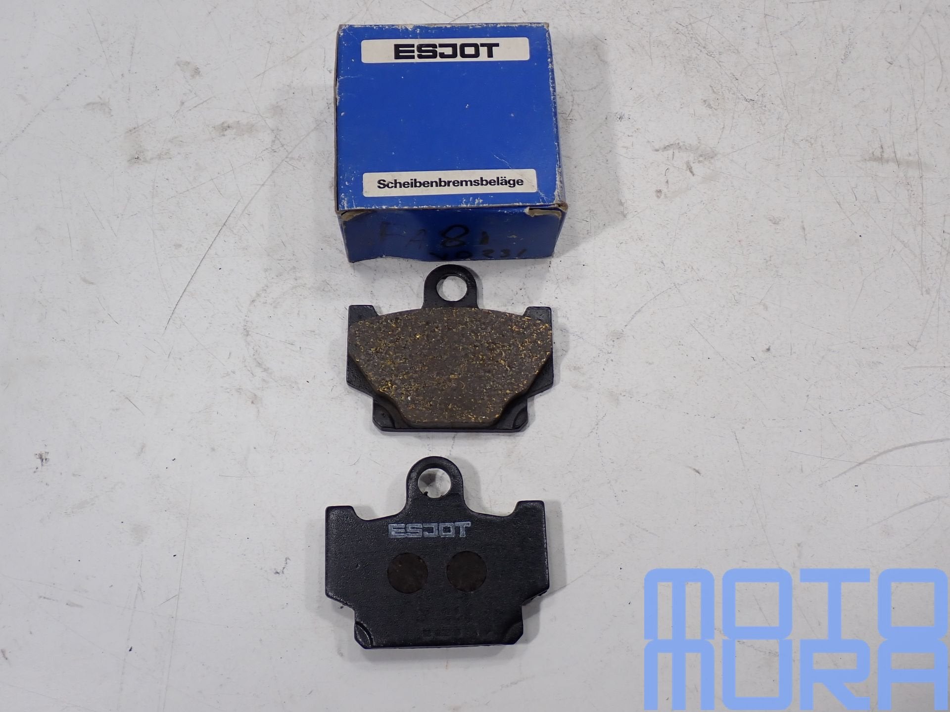 Esjot 5850 Organische remblokken voor Yamaha DT 80 RD 80 RX, Motoren, Onderdelen | Yamaha, -, -, Nieuw, Ophalen of Verzenden