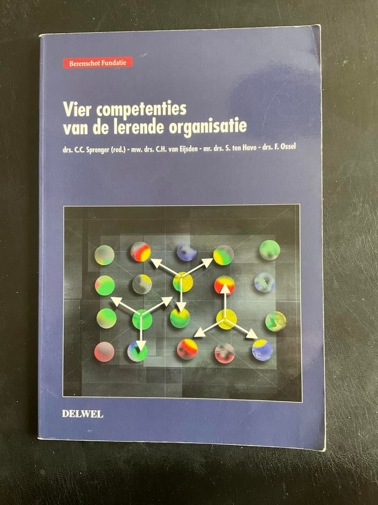 Vier competenties van de lerende organisatie, Ophalen of Verzenden, Gamma, Gelezen, HBO