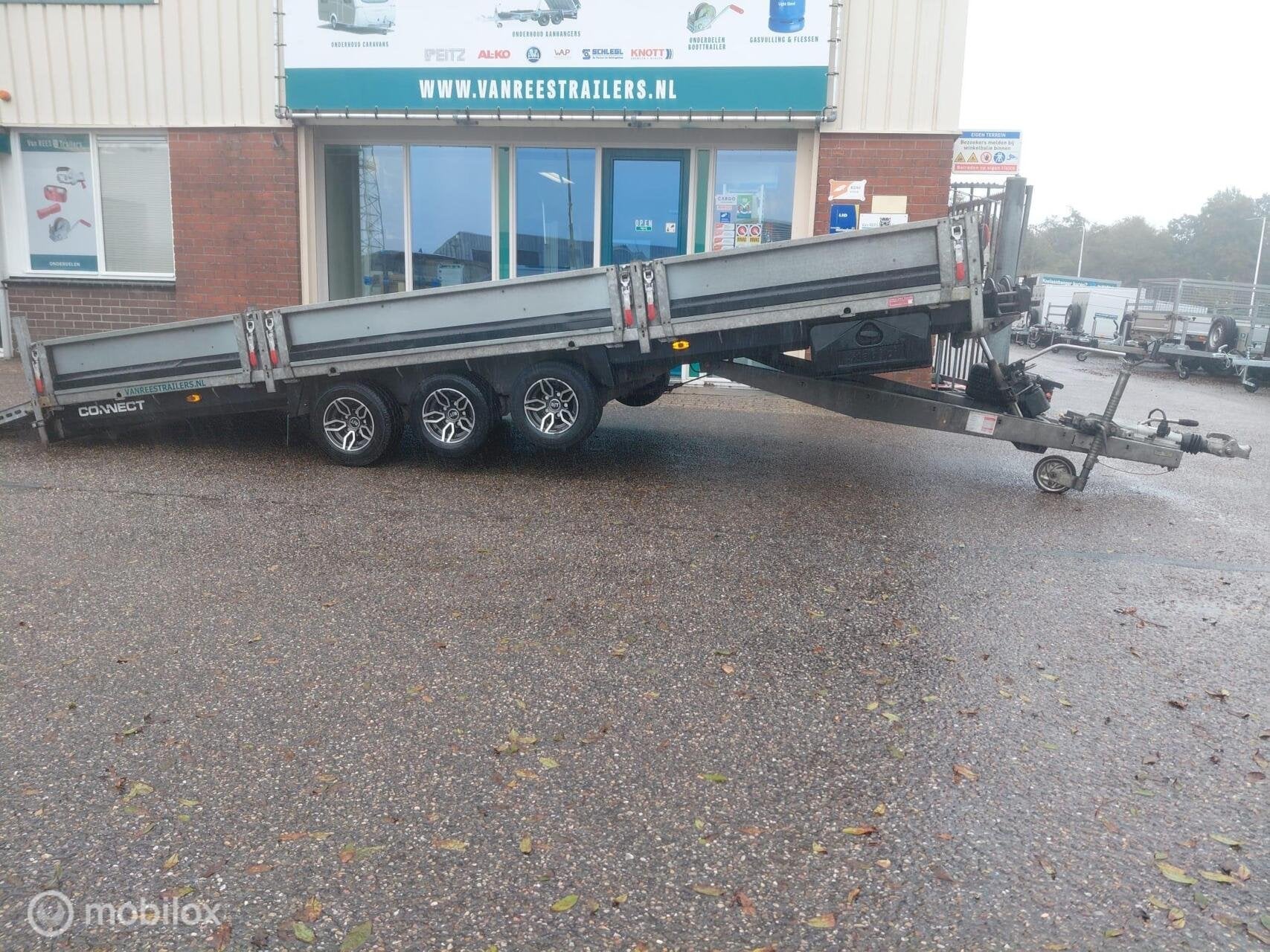 Brian James machinetransporter 500x210 kantelbaar, Gebruikt