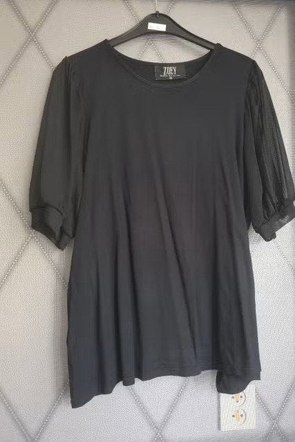 Mooi zwart shirt merk Zoey maat 50/52, Kleding | Dames, Zwart, Nieuw, Zoey, Shirt of Top