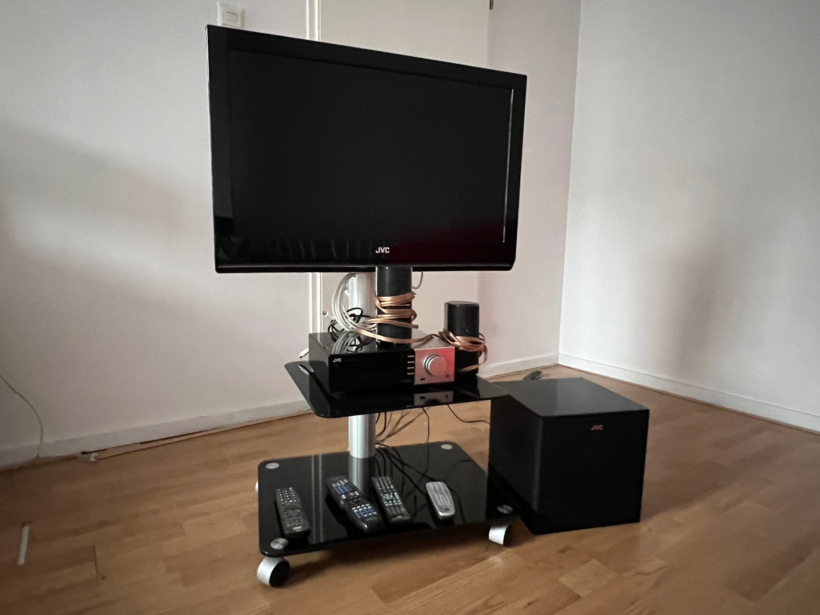 JVC Stereo met boxen, Audio, Tv en Foto, Ophalen of Verzenden, Zo goed als nieuw, JVC