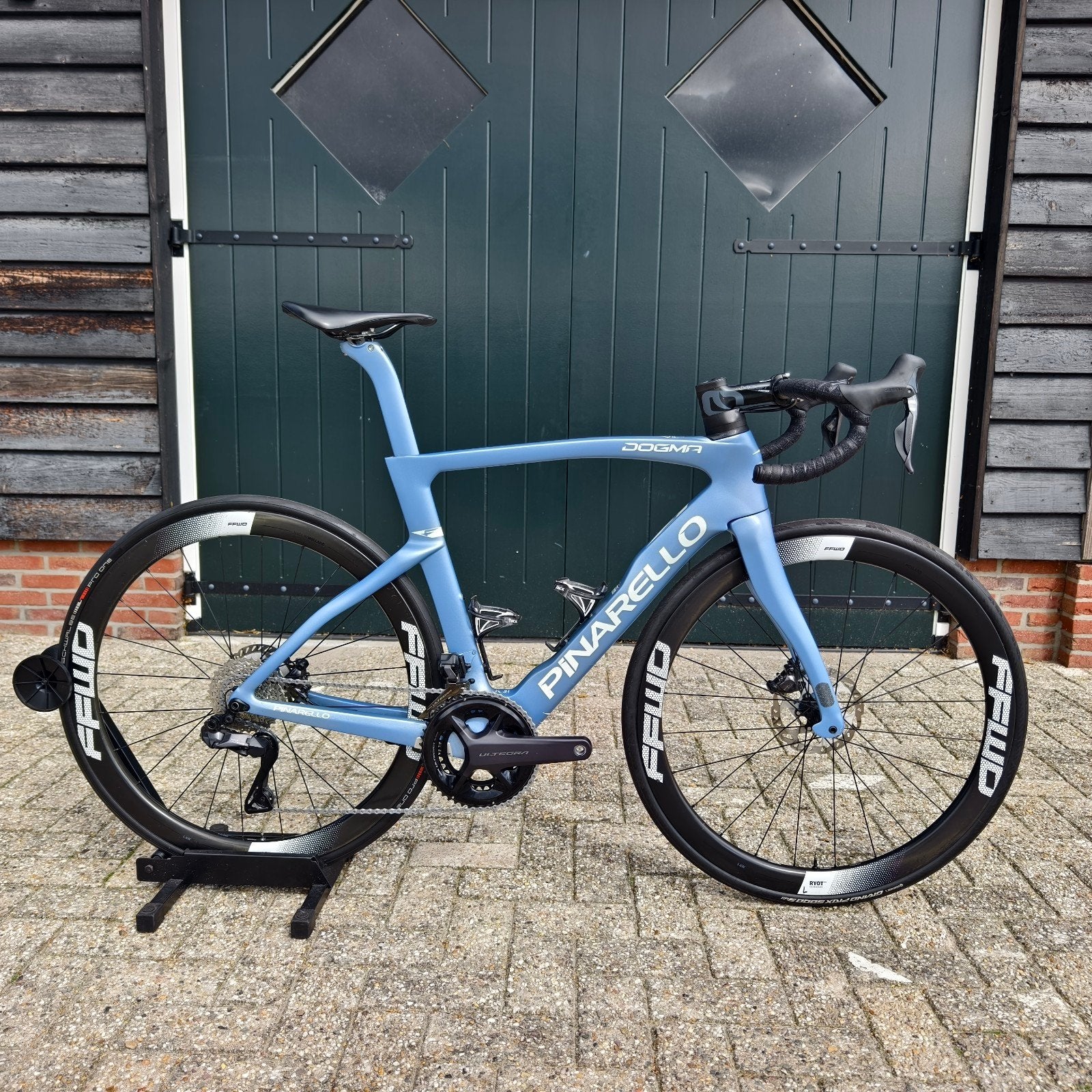 Pinarello Dogma F 2023 | Maat 54 | Ultegra DI2 12 SP | FFWD, 28 inch, Carbon, Heren, Zo goed als nieuw