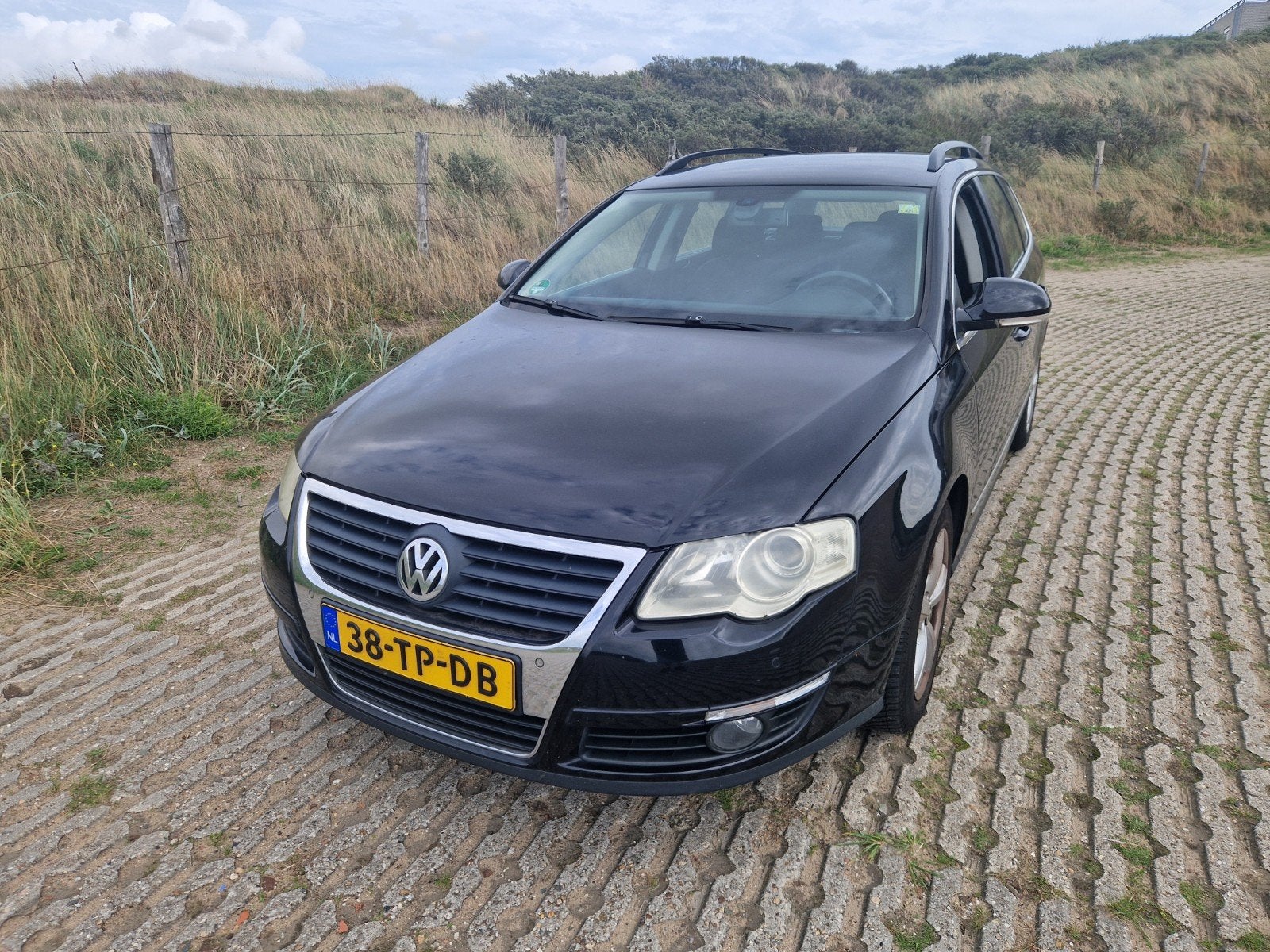Volkswagen Passat 2.0 FSI 110KW Variant AUT 2007 Zwart, Auto's, 4 cilinders, 1984 cc, Zwart, Stationwagon