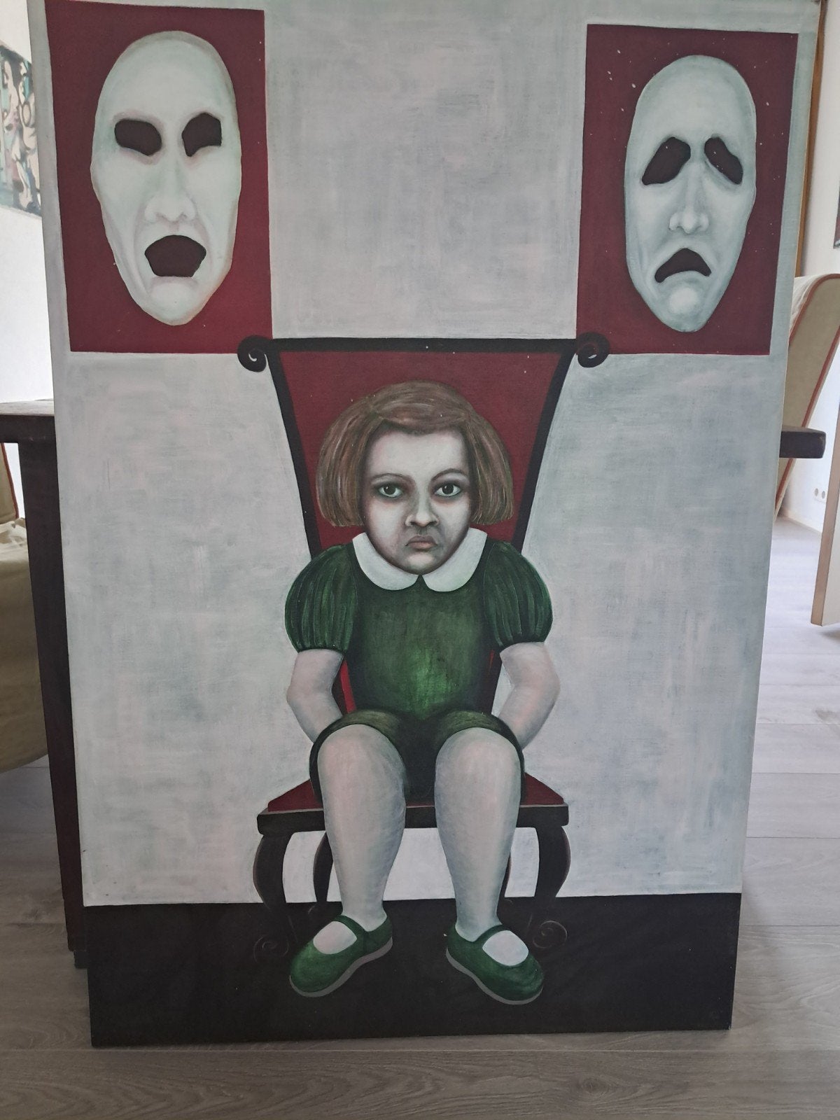 schilderij, Antiek en Kunst, Kunst | Schilderijen | Modern, Ophalen