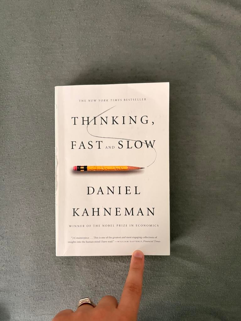Think fast and slow (Daniel Kahneman) EN, Boeken, Ophalen, Zo goed als nieuw