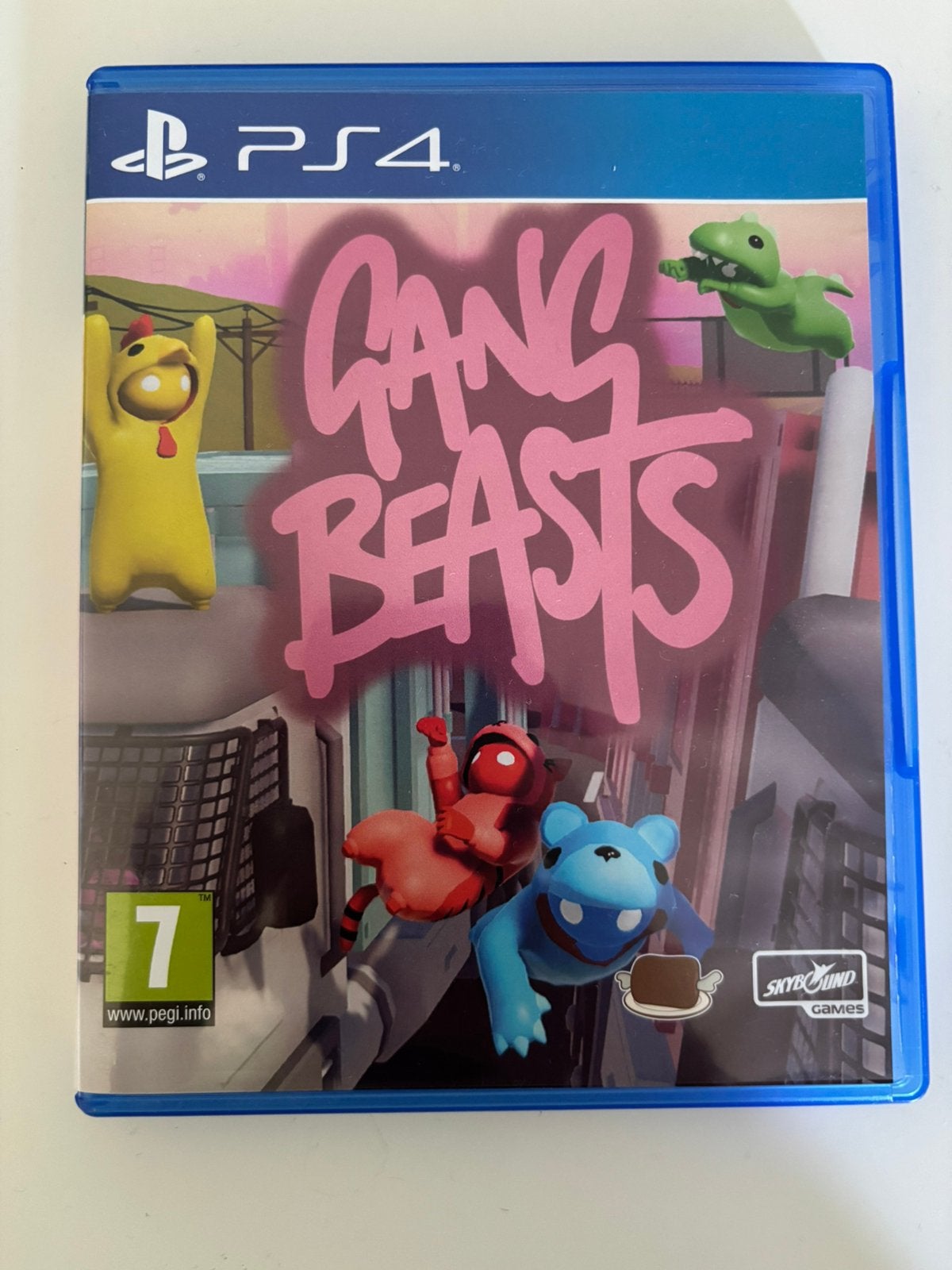 Gang Beasts PS4 - Chaos en plezier voor iedereen!, Vechten, Eén computer, Ophalen of Verzenden, Zo goed als nieuw