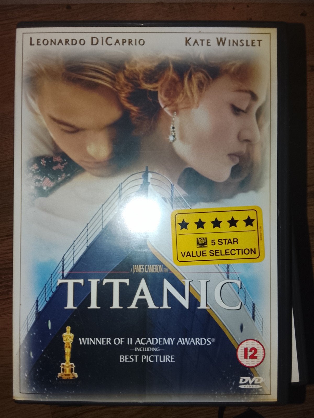 Titanic DVD - Romantisch drama met Leonardo DiCaprio, Ophalen, Romantiek, Vanaf 12 jaar, Inclusief doosje