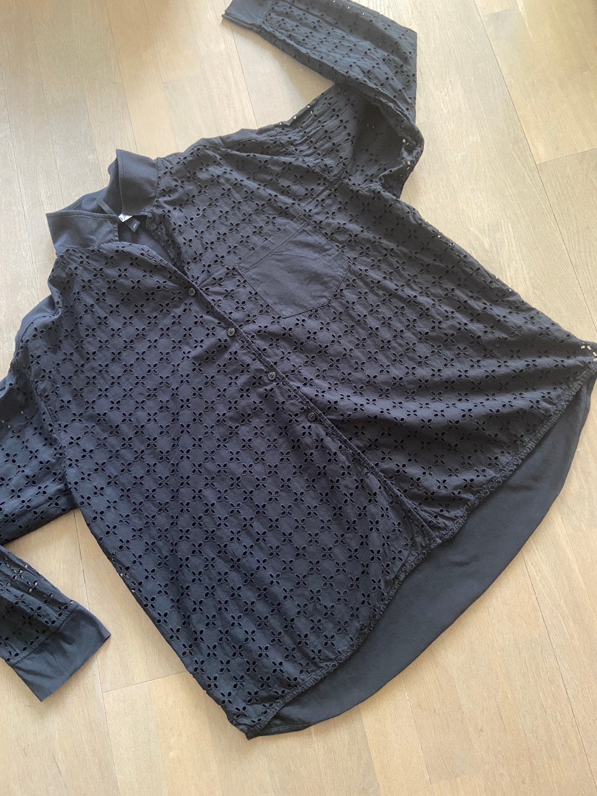 10 days , broderie blouse, xl, Ophalen of Verzenden, Zo goed als nieuw, Maat 46/48 (XL) of groter, Wit