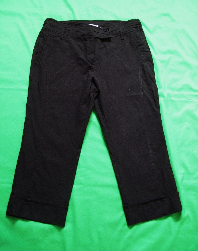 g1  MOOIE DAMES BROEK van MISS ETAM Maat:46, Kleding | Dames, Grote Maten, Ophalen of Verzenden, Zo goed als nieuw, Zwart, Broek of Spijkerbroek