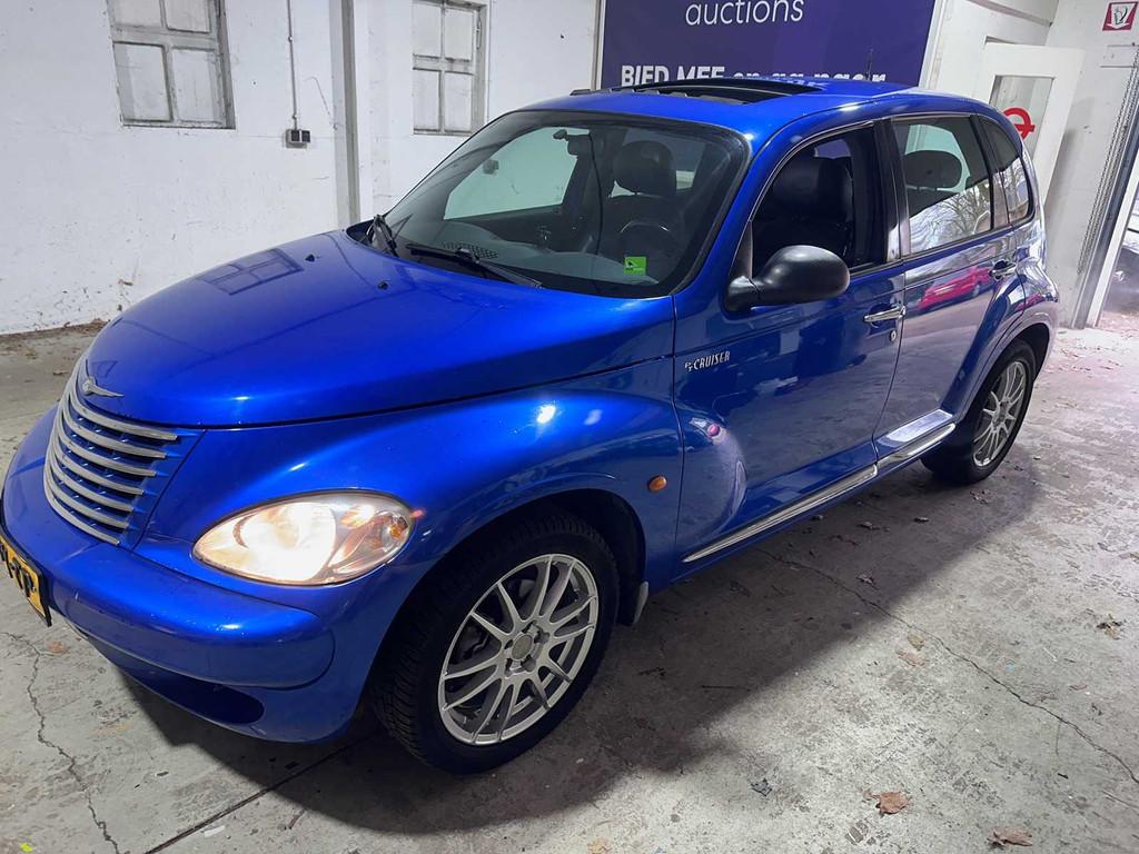 Chrysler - PT Cruiser - 2.4i Limited AUTOMAAT- 32-PX-TP- 200, Auto's, Chrysler, 450 kg, Gebruikt, Blauw, 1445 kg